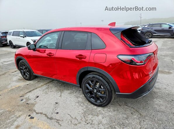 3CZRZ2H53RM749498 2024 HONDA HR-V Красный Задняя левая четверть