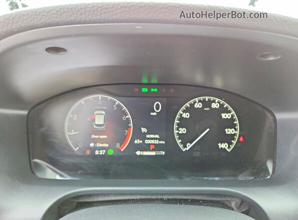 3CZRZ2H53RM749498 2024 HONDA HR-V Красный Вид щитка приборов