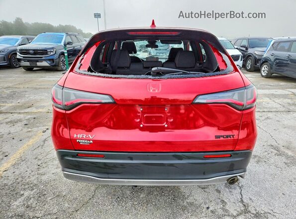 3CZRZ2H53RM749498 2024 HONDA HR-V Красный Вид сзади