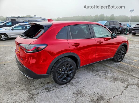 3CZRZ2H53RM749498 2024 HONDA HR-V Красный Задняя правая четверть
