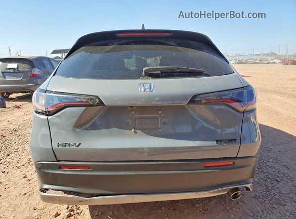 3CZRZ2H53RM768553 2024 HONDA HR-V Gray Rear view