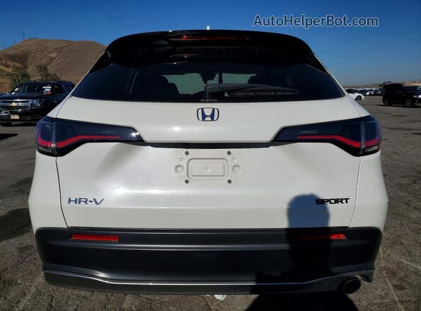 3CZRZ2H53SM702607 2025 HONDA HR-V White Вид ззаду