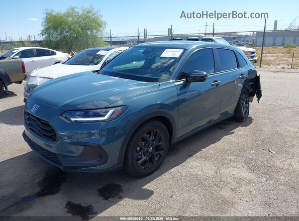 3CZRZ2H53SM757283 2025 HONDA HR-V Gray Vista tres cuartos delantera izquierda