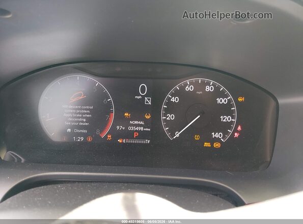3CZRZ2H53SM773628 2025 HONDA HR-V Черный Вид задних сидений