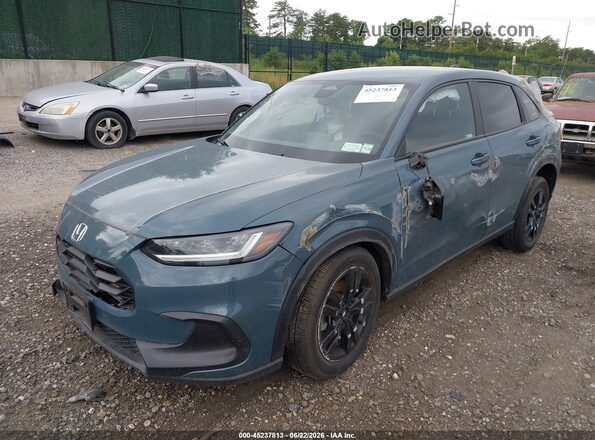 3CZRZ2H53TM700809 2026 HONDA HR-V Blue Передня ліва чверть