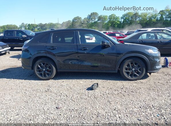 3CZRZ2H54RM753883 2024 HONDA HR-V Black Vista interior trasera