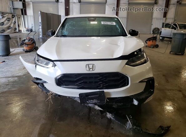 3CZRZ2H54SM705256 2025 HONDA HR-V White Front view