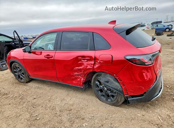 3CZRZ2H54SM795654 2025 HONDA HR-V Red Trasero izquierdo
