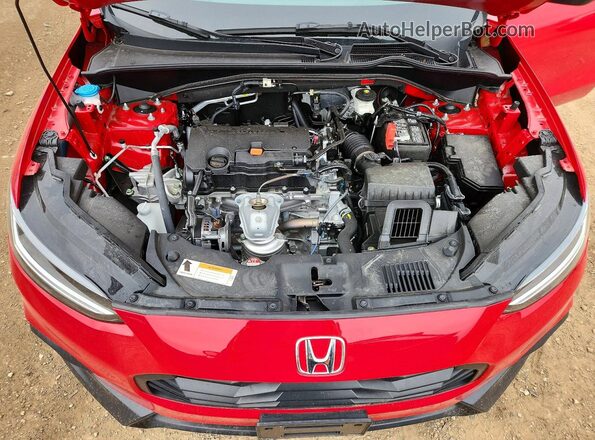 3CZRZ2H54SM795654 2025 HONDA HR-V Red Vista interior trasera