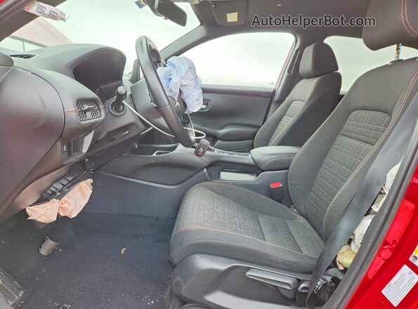 3CZRZ2H54SM795654 2025 HONDA HR-V Red Vista interior delantera