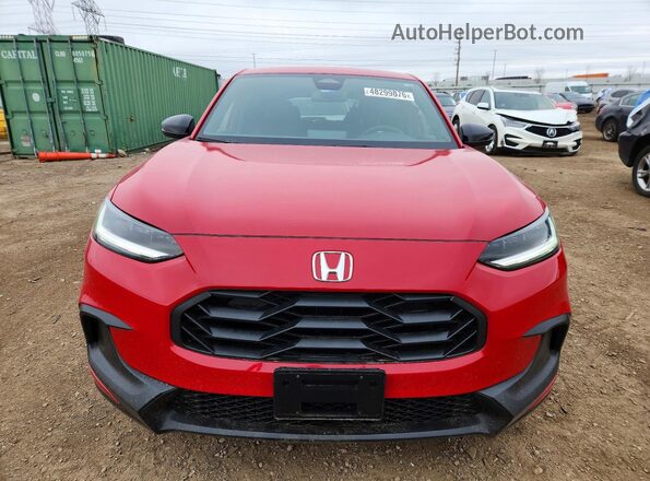 3CZRZ2H54SM795654 2025 HONDA HR-V Red Vista frontal