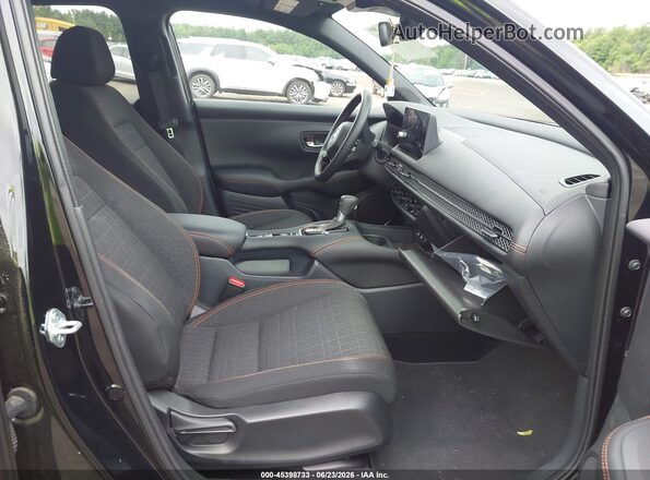 3CZRZ2H54TM743068 2026 HONDA HR-V Black Front interior view
