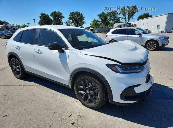 3CZRZ2H55RM708466 2024 HONDA HR-V Белый Передняя правая четверть