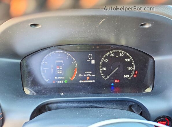 3CZRZ2H55RM708466 2024 HONDA HR-V Белый Вид щитка приборов