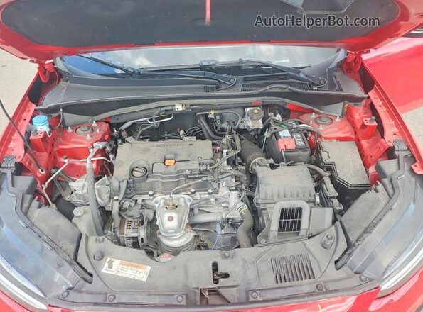 3CZRZ2H55RM734775 2024 HONDA HR-V Red Widok komory silnika