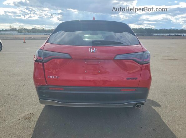 3CZRZ2H55RM734775 2024 HONDA HR-V Red Widok z tyłu