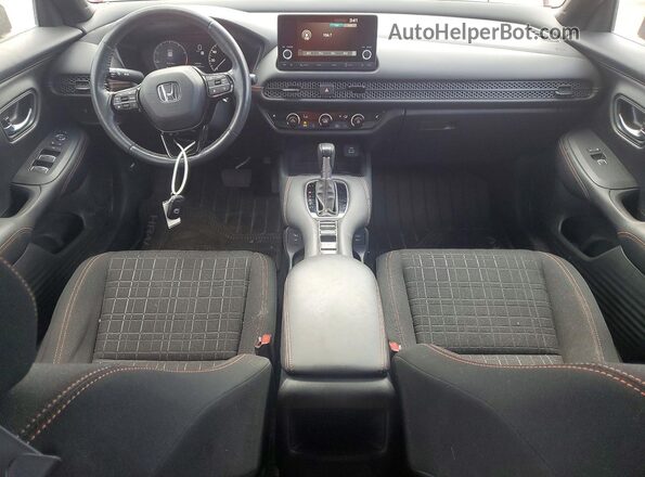 3CZRZ2H55RM734775 2024 HONDA HR-V Red Widok deski rozdzielczej