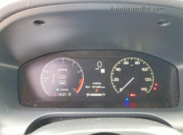 3CZRZ2H55SM742736 2025 HONDA HR-V Gray Instrument cluster view