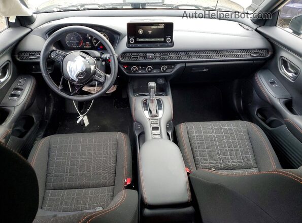 3CZRZ2H55SM742736 2025 HONDA HR-V Gray Dashboard view
