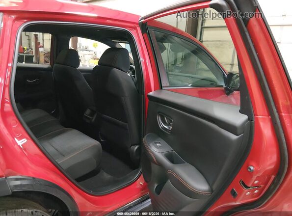 3CZRZ2H55TM705283 2026 HONDA HR-V Red Widok naklejki z numerem VIN