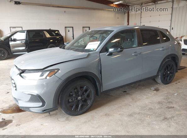 3CZRZ2H56PM705119 2023 HONDA HR-V Gray Vista tres cuartos delantera izquierda