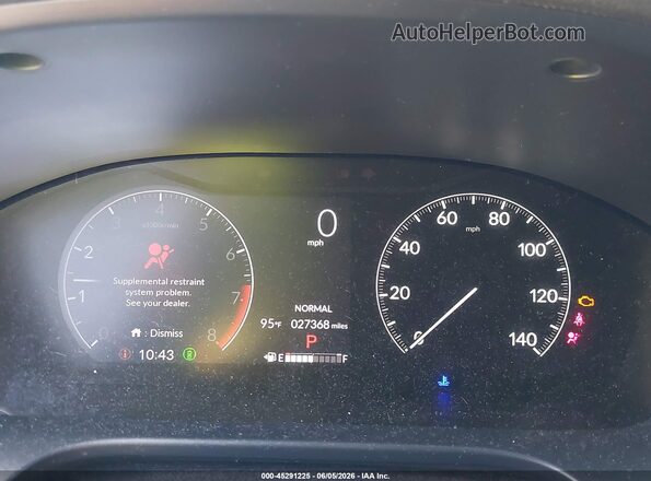 3CZRZ2H56PM748777 2023 HONDA HR-V Black Հետևի նստատեղերի տեսք