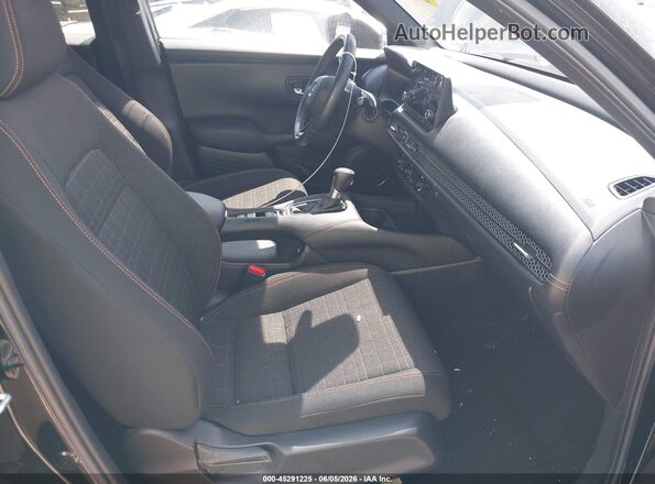 3CZRZ2H56PM748777 2023 HONDA HR-V Black Սալոնի դիմացի տեսք