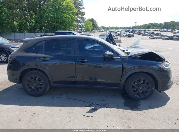 3CZRZ2H56PM748777 2023 HONDA HR-V Black Սալոնի հետևի տեսք