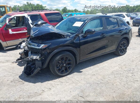 3CZRZ2H56SM701628 2025 HONDA HR-V Black Передня ліва чверть