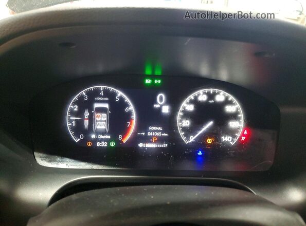 3CZRZ2H56SM745726 2025 HONDA HR-V Черный Вид щитка приборов