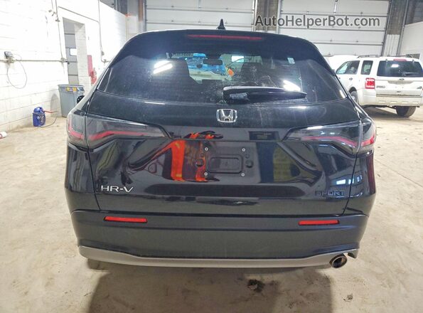 3CZRZ2H56SM745726 2025 HONDA HR-V Черный Вид сзади