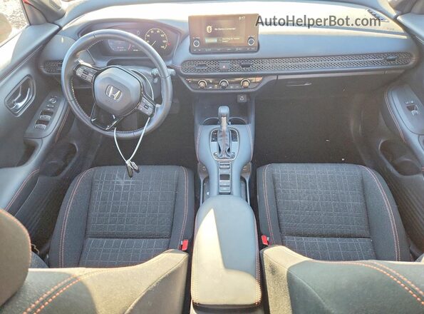 3CZRZ2H56SM750019 2025 HONDA HR-V Red Առջևի վահանակի տեսք