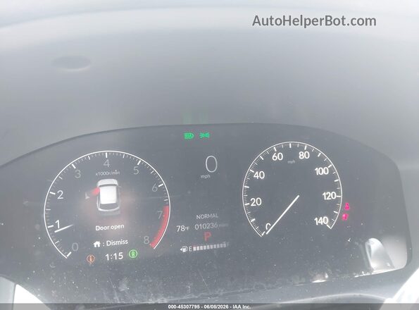 3CZRZ2H56TM706586 2026 HONDA HR-V Серый Вид задних сидений