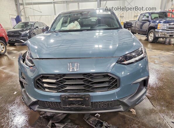 3CZRZ2H57PM713083 2023 HONDA HR-V Blue Front view