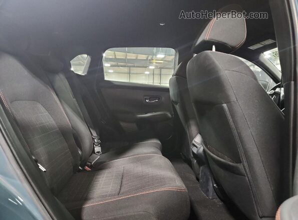 3CZRZ2H57PM713083 2023 HONDA HR-V Blue Rear interior view