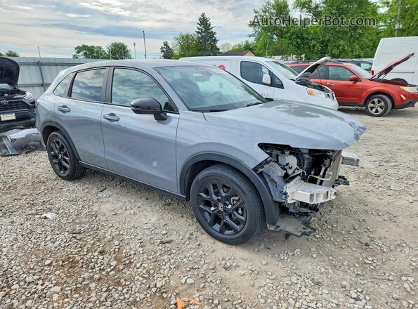 3CZRZ2H57PM725475 2023 HONDA HR-V Серый Передняя правая четверть
