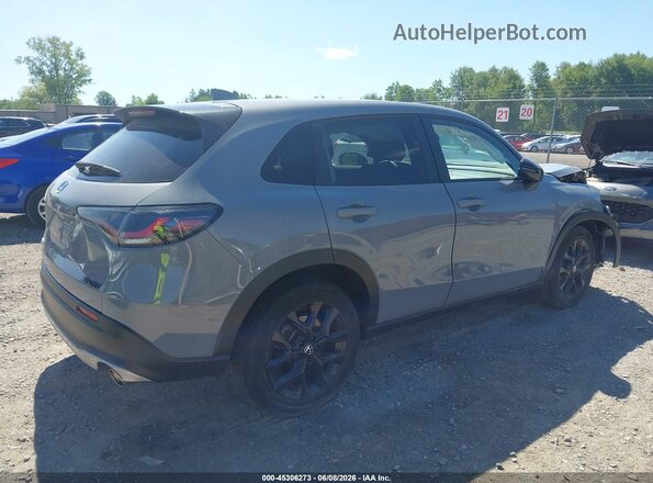 3CZRZ2H57PM749887 2023 HONDA HR-V Серый Задняя правая четверть