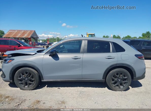 3CZRZ2H57PM749887 2023 HONDA HR-V Серый Панорамный вид салона 360°