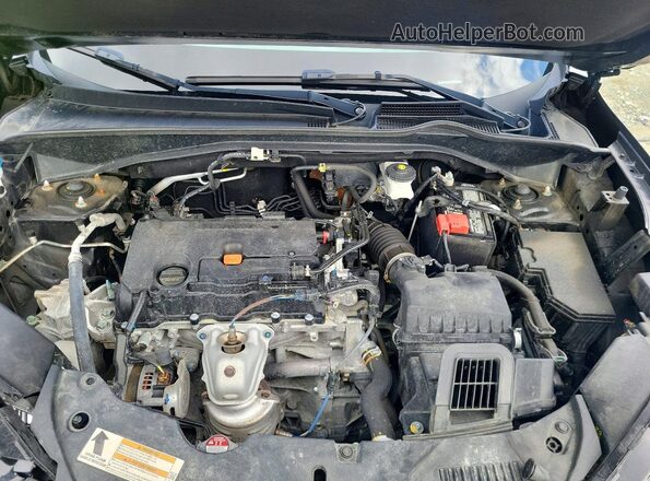 3CZRZ2H57RM106846 2024 HONDA HR-V Black Engine compartment view