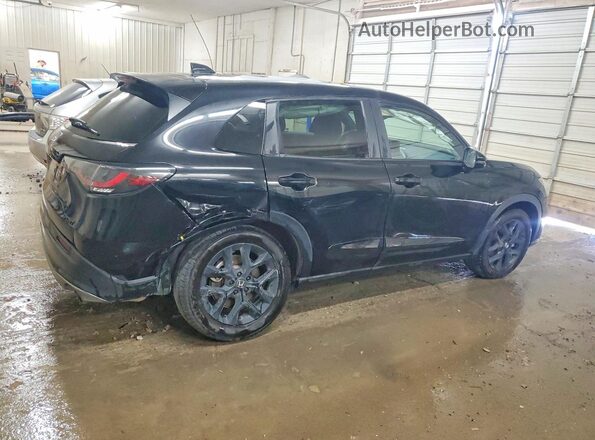 3CZRZ2H57RM713829 2024 HONDA HR-V Black Rear right
