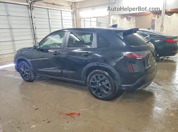 3CZRZ2H57RM713829 2024 HONDA HR-V Black Rear left