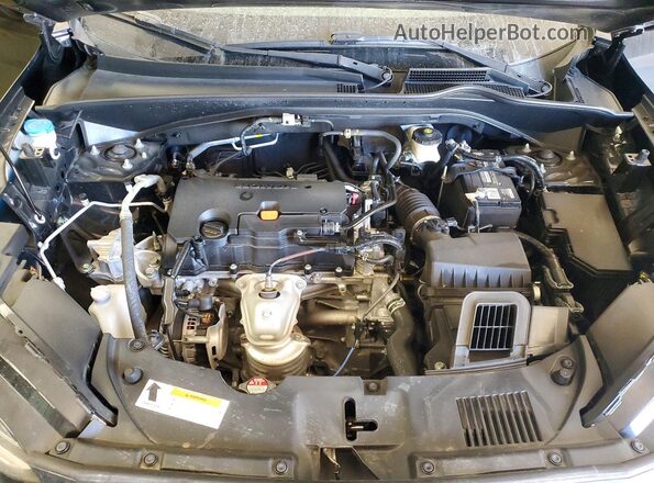 3CZRZ2H57RM713829 2024 HONDA HR-V Black Engine compartment view