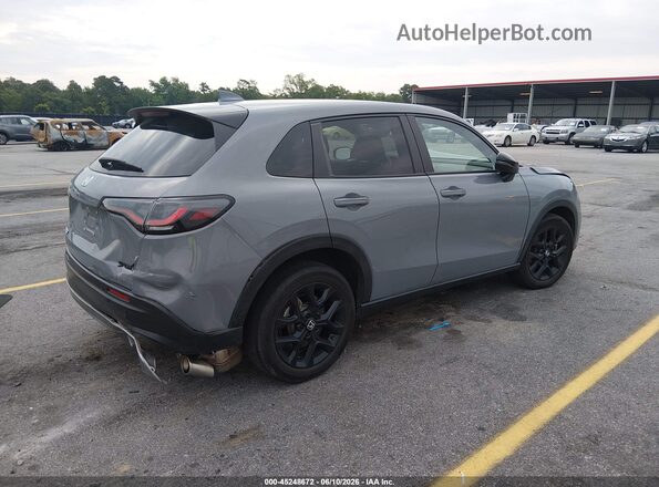 3CZRZ2H57RM738391 2024 HONDA HR-V Серый Задняя правая четверть