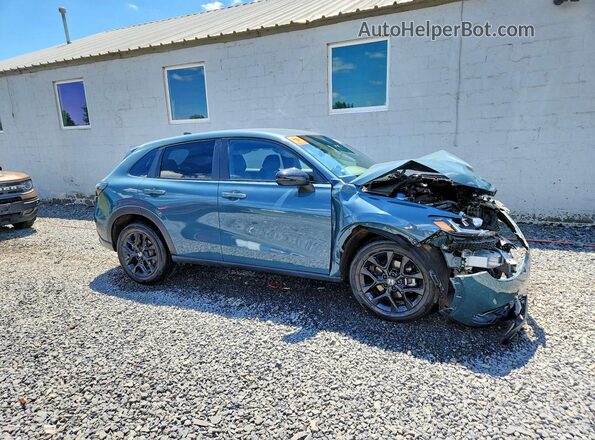 3CZRZ2H57SM721600 2025 HONDA HR-V Синий Передняя правая четверть