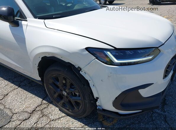3CZRZ2H57SM747260 2025 HONDA HR-V White Widok wnętrza z tyłu