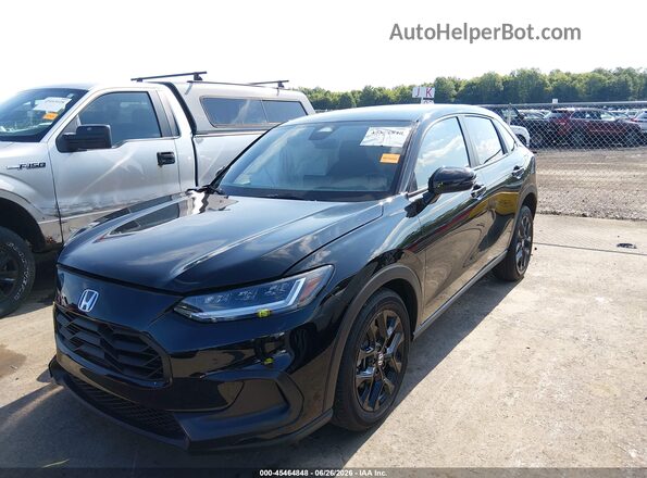 3CZRZ2H57SM759666 2025 HONDA HR-V Черный Передняя левая четверть