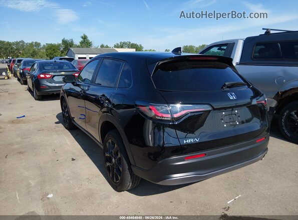 3CZRZ2H57SM759666 2025 HONDA HR-V Черный Задняя левая четверть