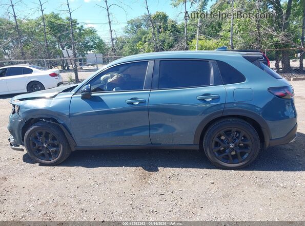 3CZRZ2H57SM772000 2025 HONDA HR-V Teal Սալոնի 360 աստիճան տեսք