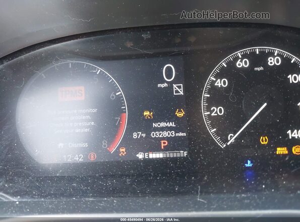 3CZRZ2H58PM701203 2023 HONDA HR-V Gray უკანა სავარძლების ხედი