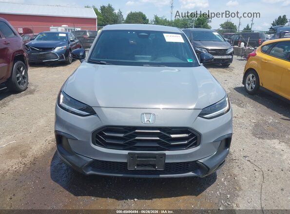 3CZRZ2H58PM701203 2023 HONDA HR-V Gray ხელსაწყოთა პანელის ხედი